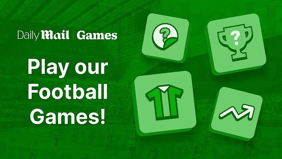 Suppose you're a accurate fan, know your Premier League legends or top-flight historical past? Put your understanding to the challenge and play Every day Email Sport's innovative and unique video games all season lengthy