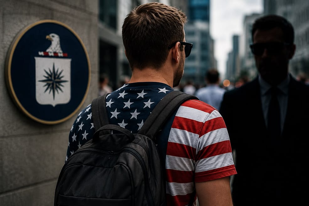 CIA reveals the ‘American lean’ giveaway