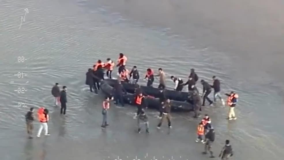 'Joke' French police announcement video of conflict with violent migrants leaded for UK in determined undertaking to demonstrate they’re doing one thing